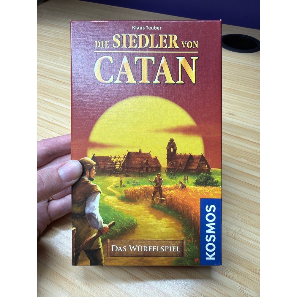 Kosmos Die Siedler von Catan Das Würfelspiel Dice Game German Complete